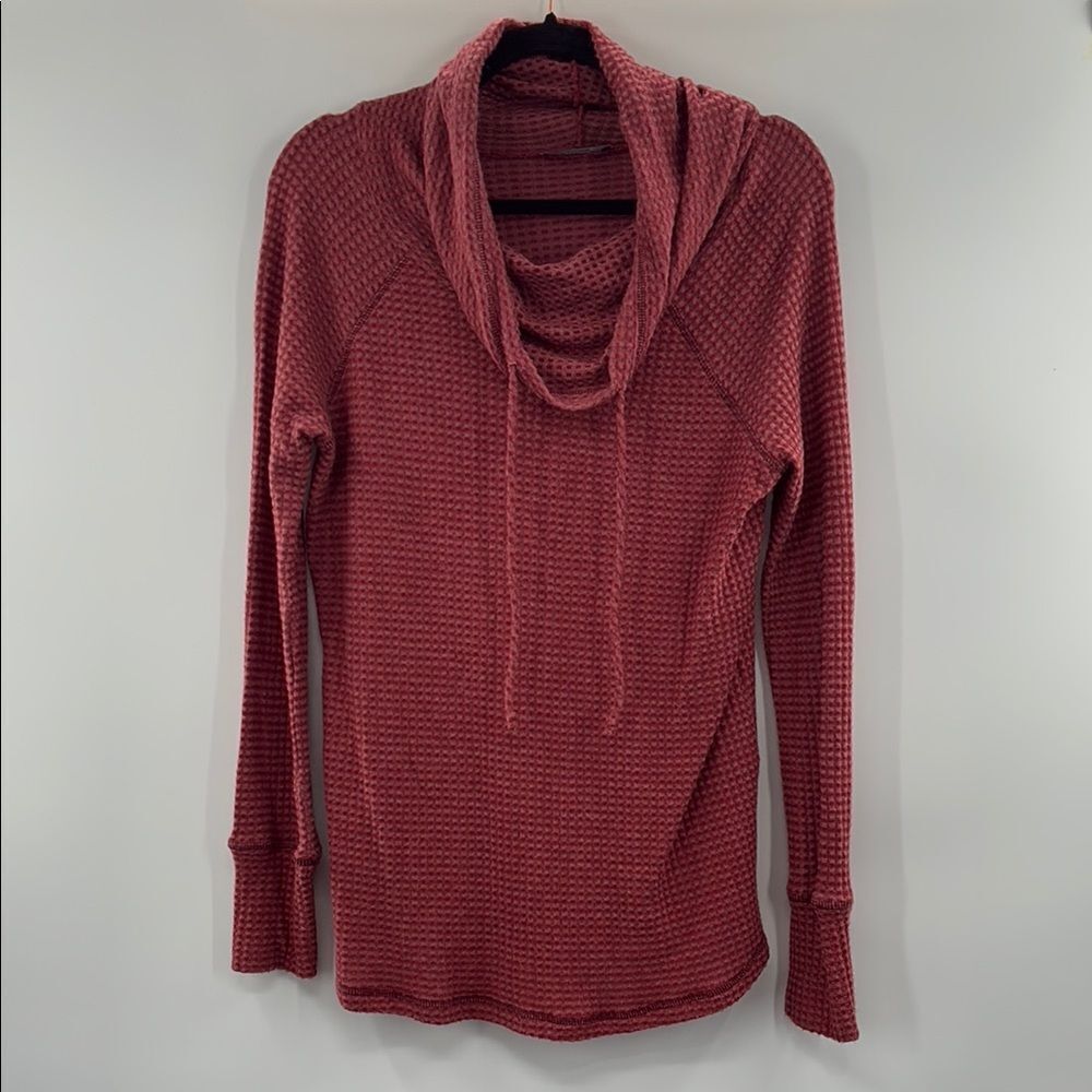 Pink Clover Cowl Neck Sweater in Burgundy size M NWOT